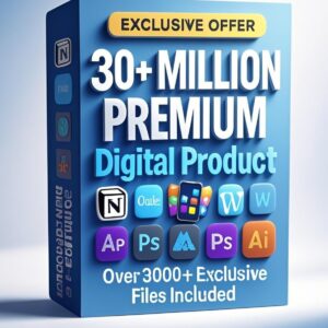 مليون منتج رقمي مع حقوق إعادة البيع