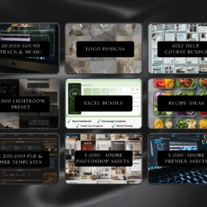 100M+Digital Products Mega Bundle with PLR & MRR