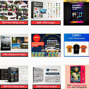 700+ GB Professional Design Resources Bundle