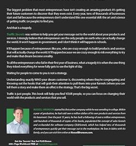 Traffic Secrets: The Underground Playbook for Filling Your Websites and Funnels with Your Dream Customers