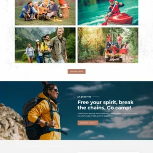 BARRAMERU - OUTDOOR ADVENTURE CAMPING STORE ELEMENTOR PRO TEMPLATE KIT LATEST VERSION