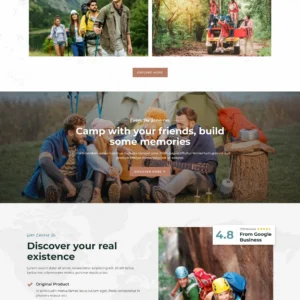 BARRAMERU - OUTDOOR ADVENTURE CAMPING STORE ELEMENTOR PRO TEMPLATE KIT LATEST VERSION