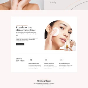 LILLIA – BEAUTY & SKINCARE ELEMENTOR TEMPLATE KIT LATEST VERSION