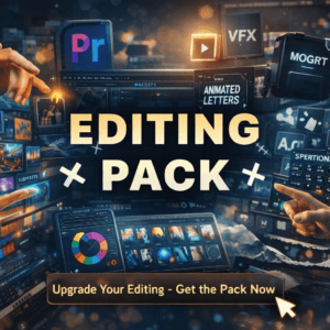 🎬 Editing Pack — Everything You Need for Professional Video Editing