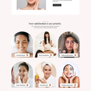 LILLIA – BEAUTY & SKINCARE ELEMENTOR TEMPLATE KIT LATEST VERSION