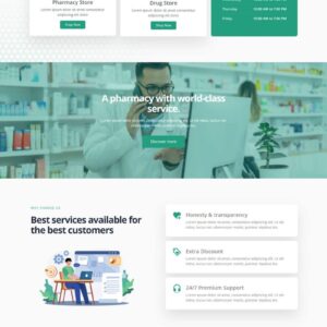 MEDICASHOP - PHARMACY & MEDICAL STORE ELEMENTOR TEMPLATE KIT LATEST VERSION