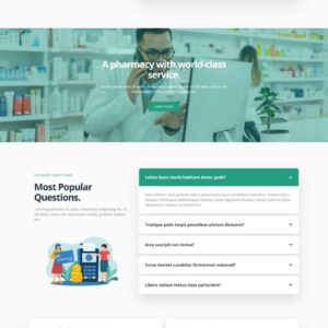 MEDICASHOP - PHARMACY & MEDICAL STORE ELEMENTOR TEMPLATE KIT LATEST VERSION