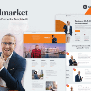 FEEDMARKET - DIGITAL AGENCY ELEMENTOR TEMPLATE KIT LATEST VERSION