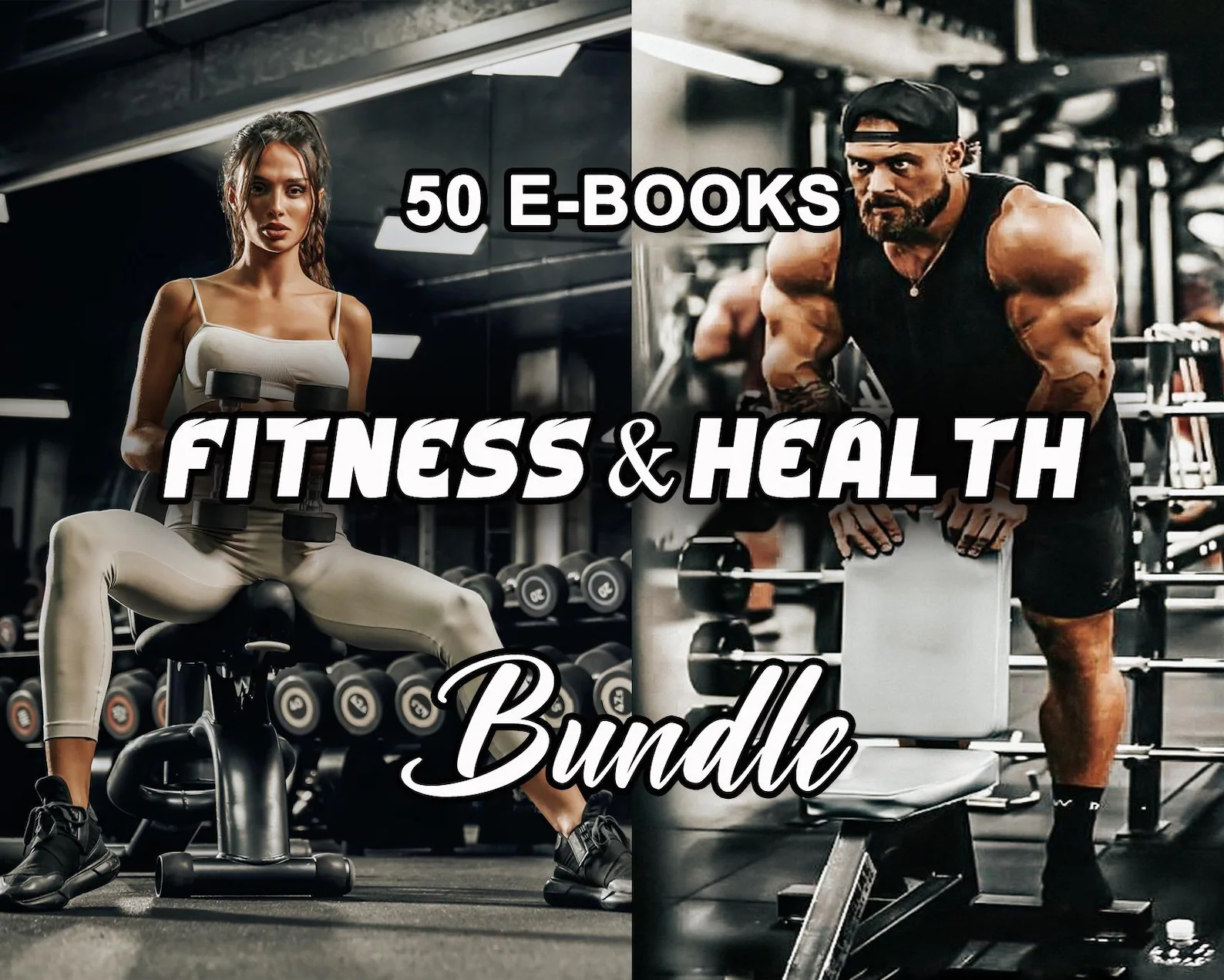 50 Fitness & Health Ebooks – Complete Digital Bundle (Instant Download)