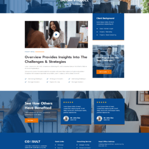 DAMAR - BUSINESS CONSULTANT ELEMENTOR TEMPLATE KIT LATEST VERSION