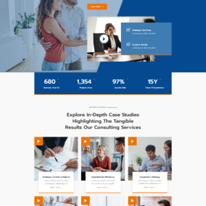 DAMAR - BUSINESS CONSULTANT ELEMENTOR TEMPLATE KIT LATEST VERSION