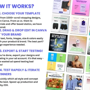 1000+ WINNING CANVA AD TEMPLATES