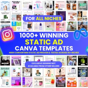 1000+ WINNING CANVA AD TEMPLATES